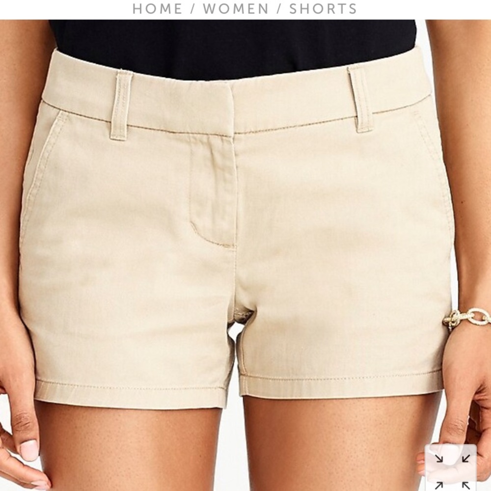 NWT J. CREW Chino shorts